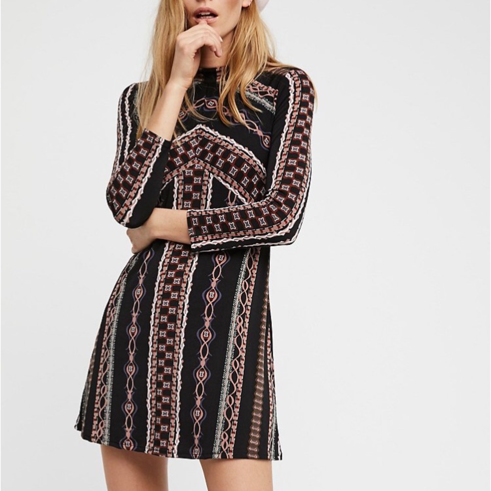 Free People stella mini dress.